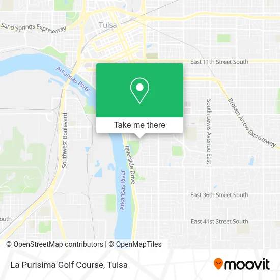 La Purisima Golf Course map