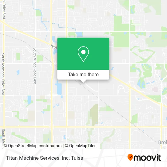 Titan Machine Services, Inc map