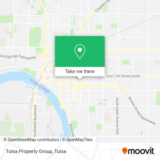 Tulsa Property Group map