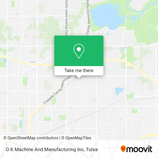 O K Machine And Manufacturing Inc map