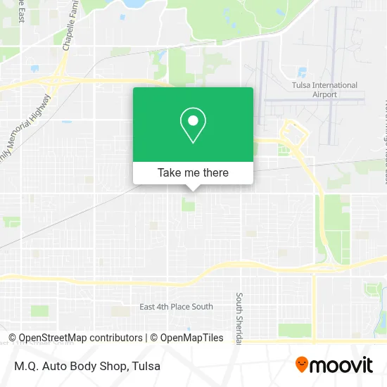M.Q. Auto Body Shop map