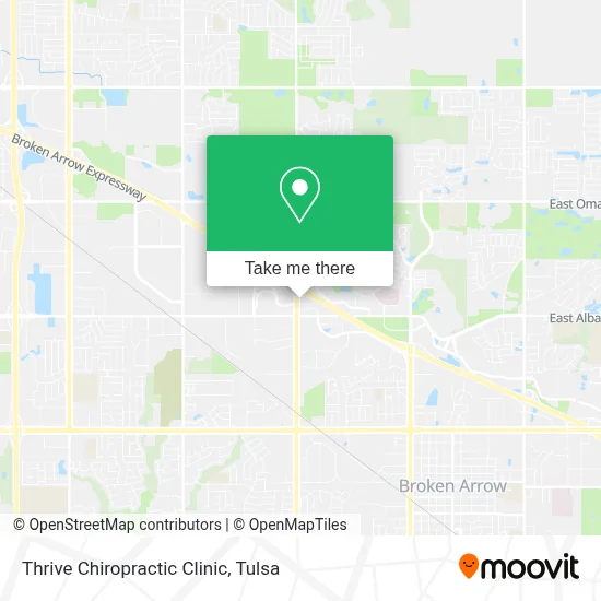 Thrive Chiropractic Clinic map