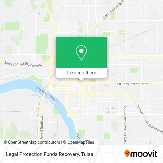 Legal Protection Funds Recovery map