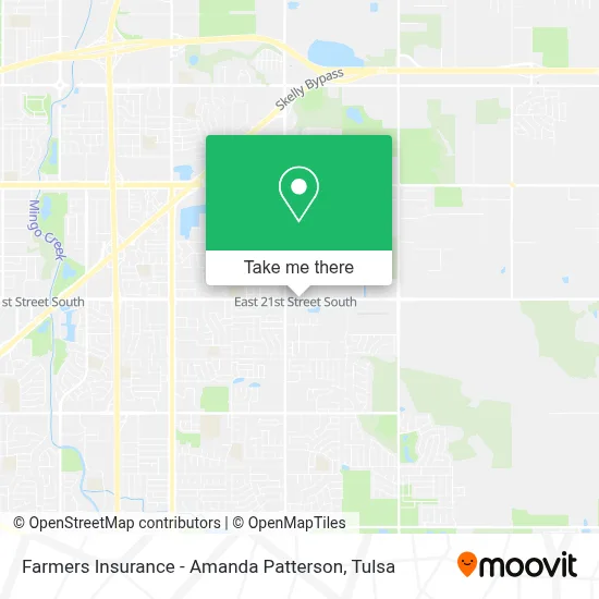 Farmers Insurance - Amanda Patterson map