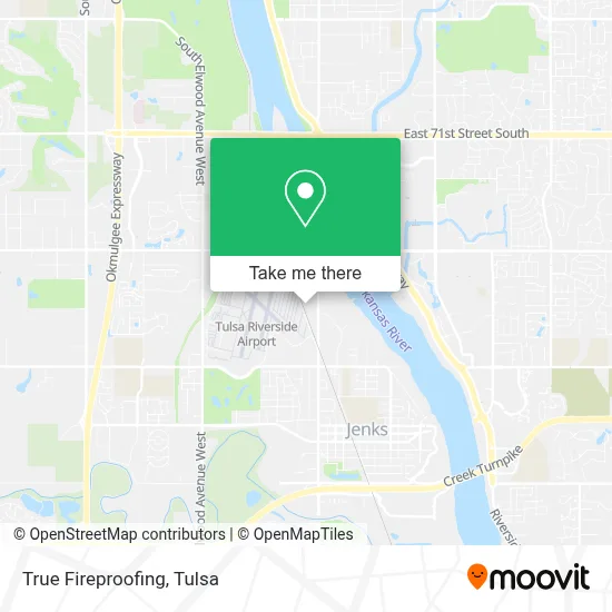 True Fireproofing map