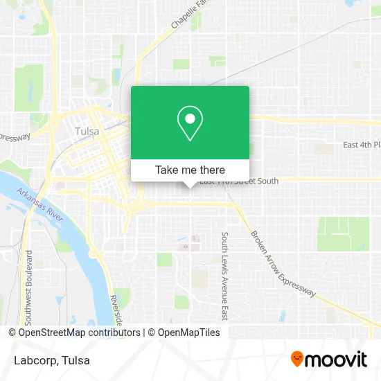 Labcorp map