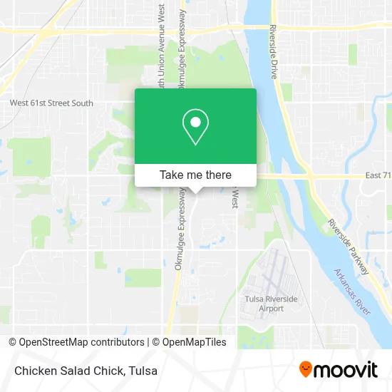 Chicken Salad Chick map