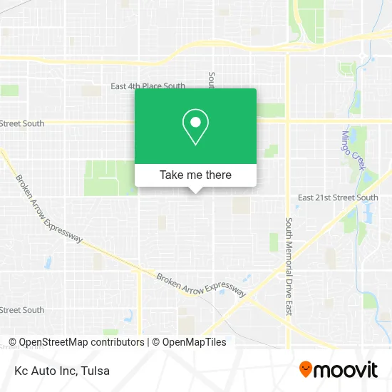 Kc Auto Inc map