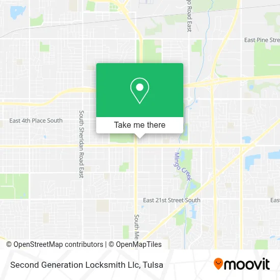Second Generation Locksmith Llc map