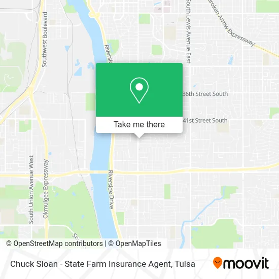 Chuck Sloan - State Farm Insurance Agent map