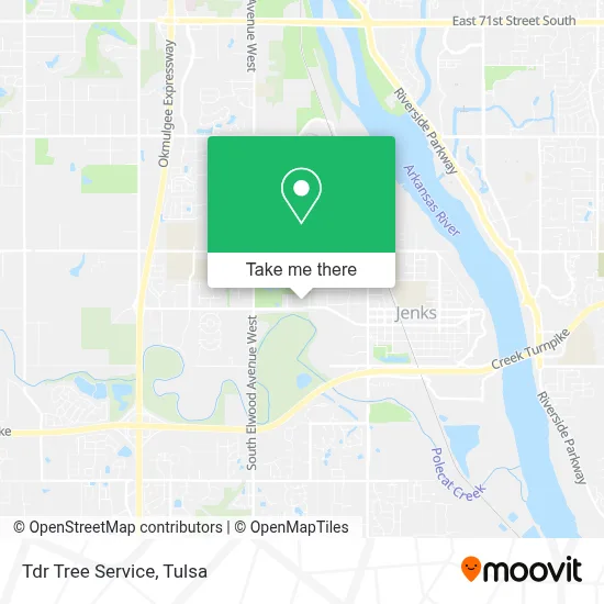 Tdr Tree Service map