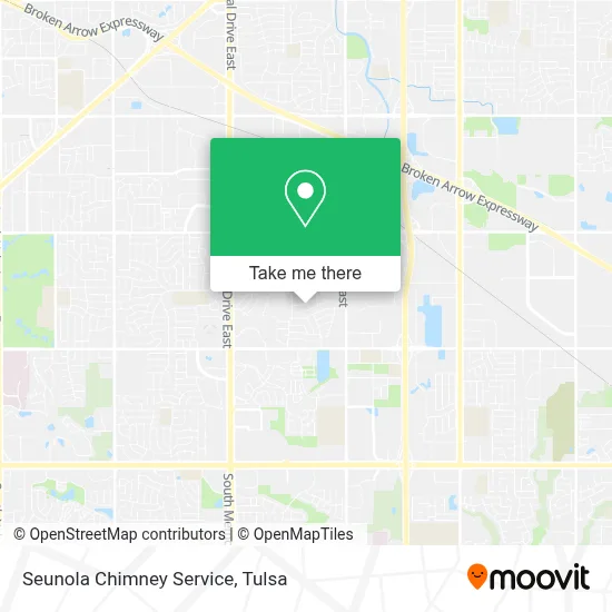 Seunola Chimney Service map