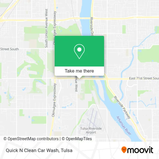 Quick N Clean Car Wash map
