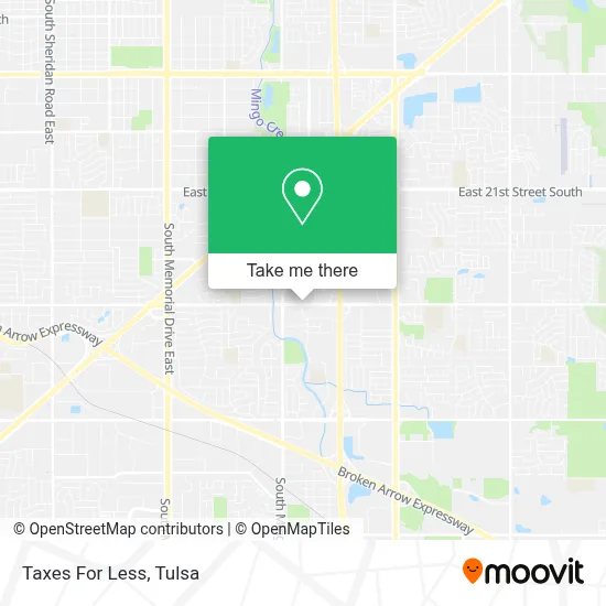 Taxes For Less map