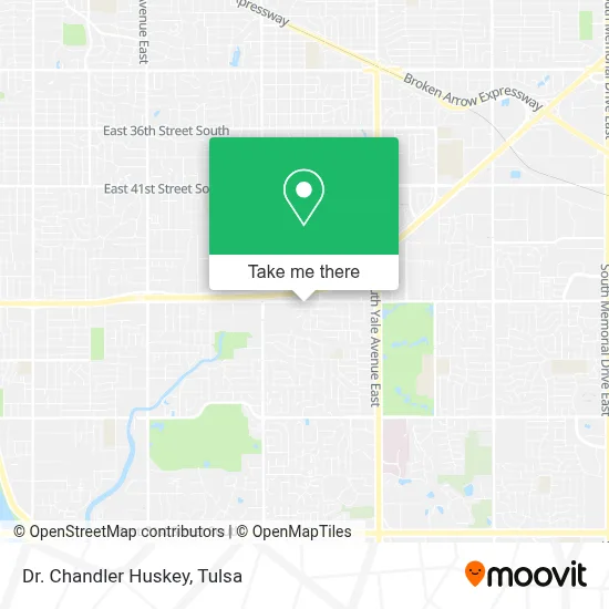 Dr. Chandler Huskey map