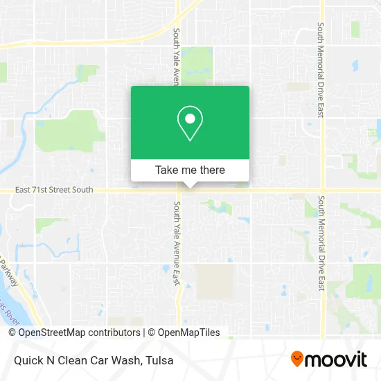 Quick N Clean Car Wash map