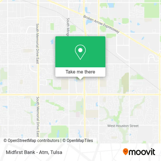 Midfirst Bank - Atm map