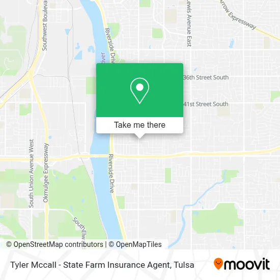 Tyler Mccall - State Farm Insurance Agent map
