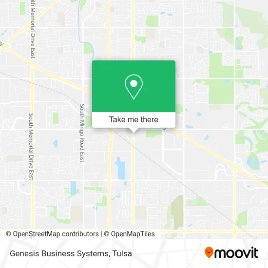 Genesis Business Systems map