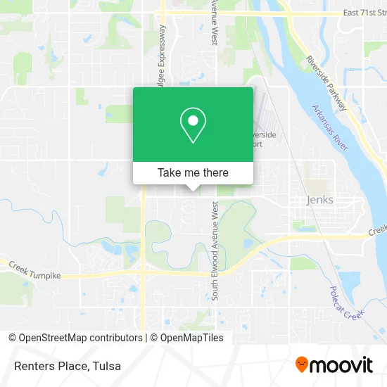Renters Place map