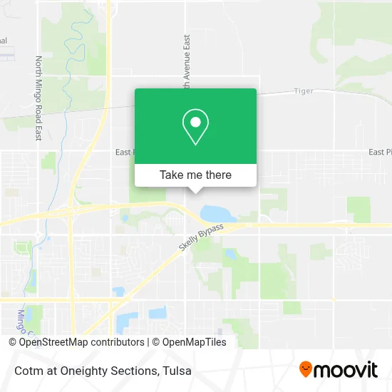 Cotm at Oneighty Sections map
