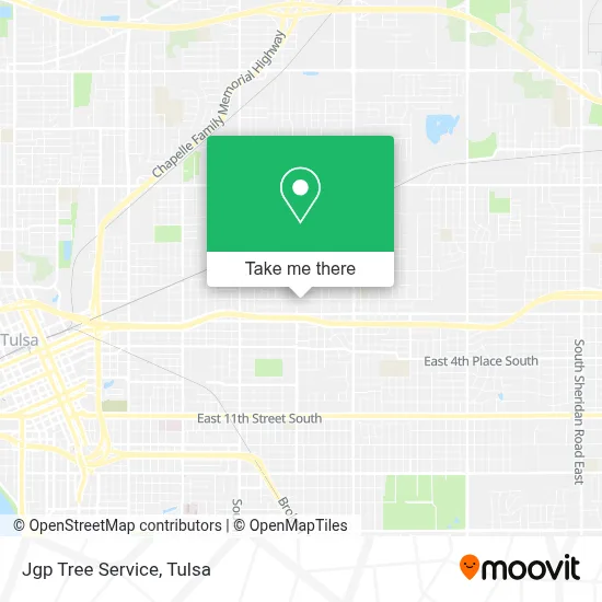 Jgp Tree Service map
