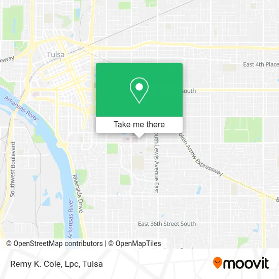 Remy K. Cole, Lpc map