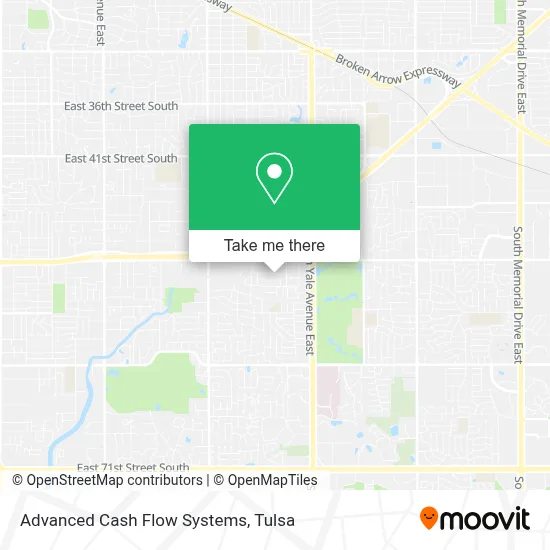 Advanced Cash Flow Systems map
