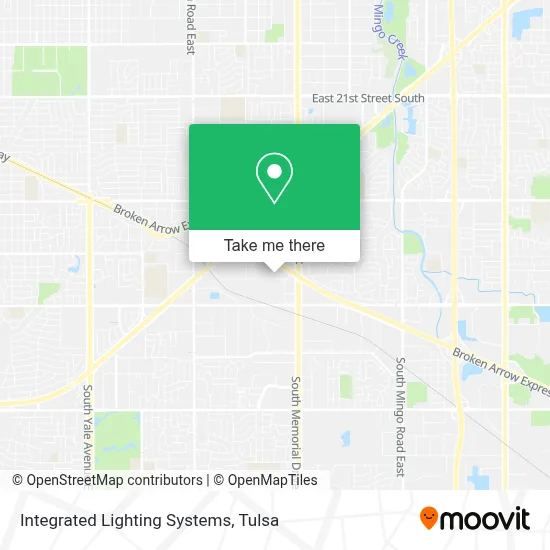 Integrated Lighting Systems map
