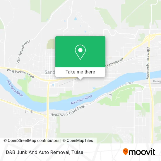 D&B Junk And Auto Removal map