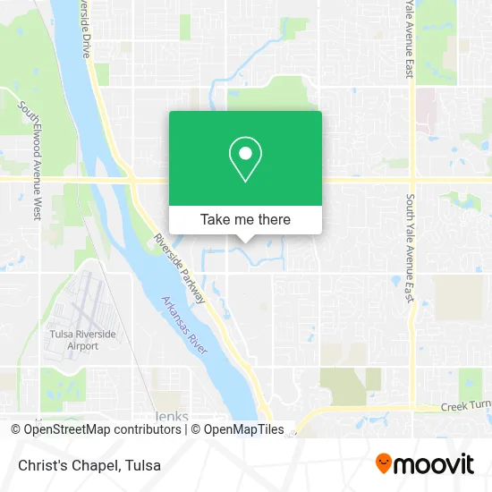 Christ's Chapel map
