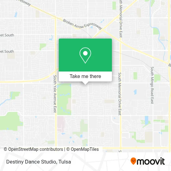 Destiny Dance Studio map