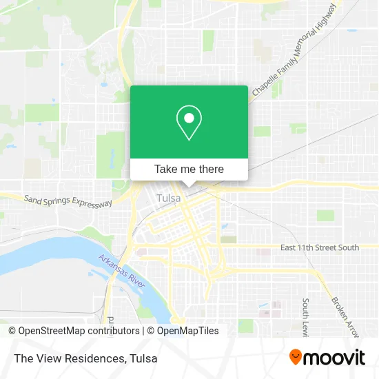 The View Residences map
