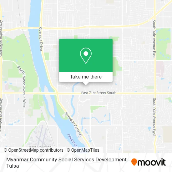 Myanmar Community Social Services Development map
