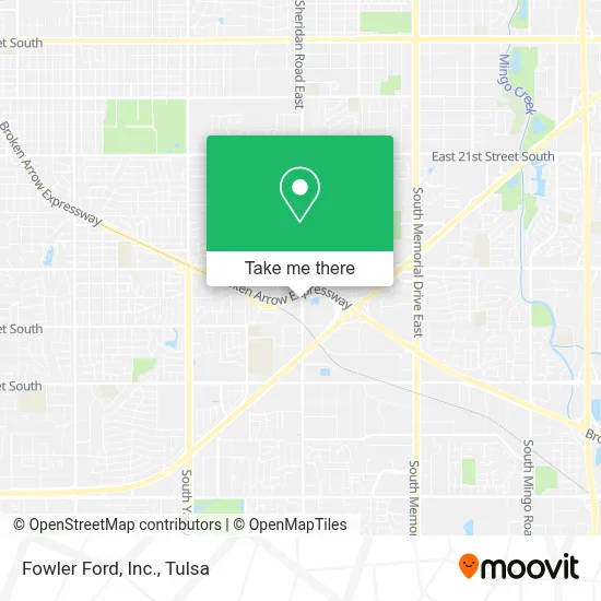 Fowler Ford, Inc. map