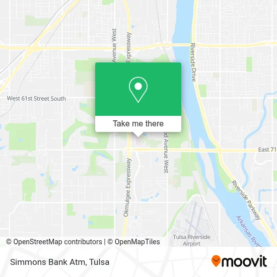 Simmons Bank Atm map