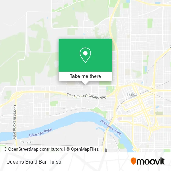 Queens Braid Bar map