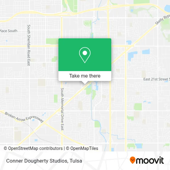 Conner Dougherty Studios map