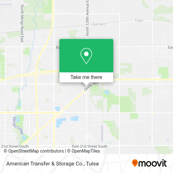 American Transfer & Storage Co. map