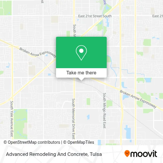 Advanced Remodeling And Concrete map