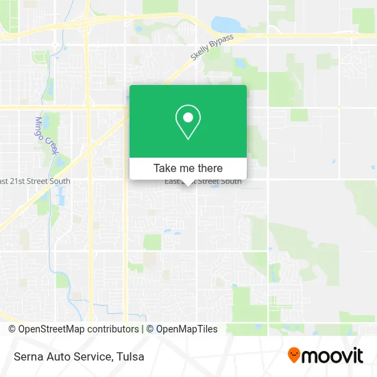 Serna Auto Service map