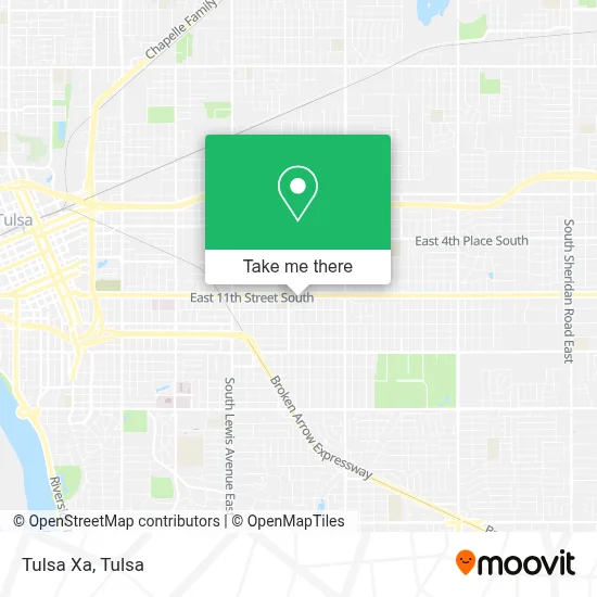 Tulsa Xa map