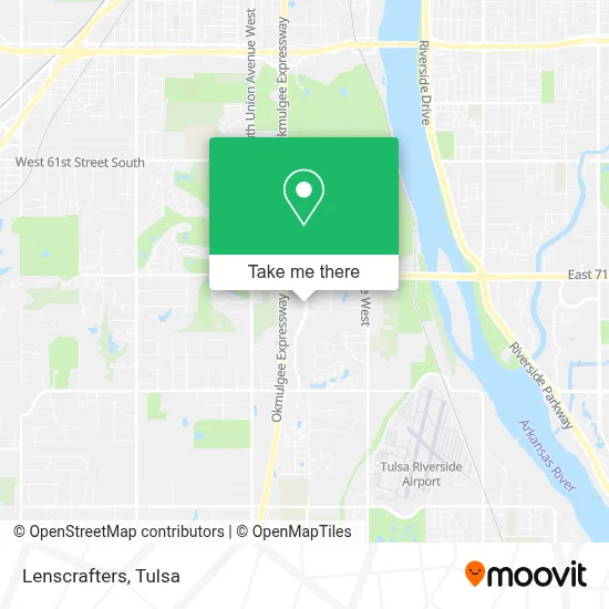 Lenscrafters map