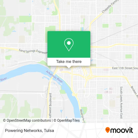 Powering Networks map