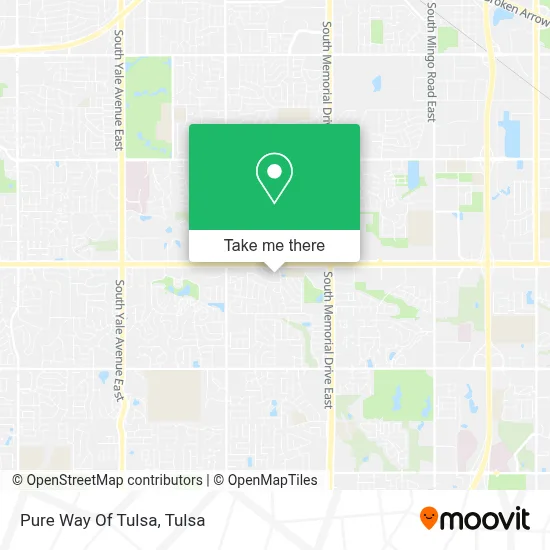 Pure Way Of Tulsa map