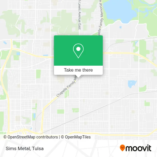 Sims Metal map