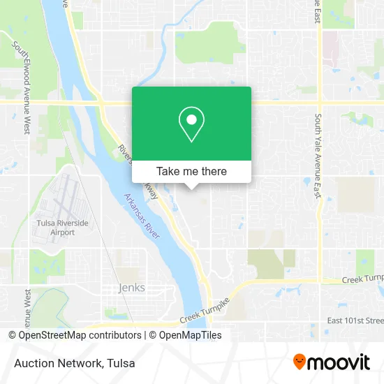 Auction Network map