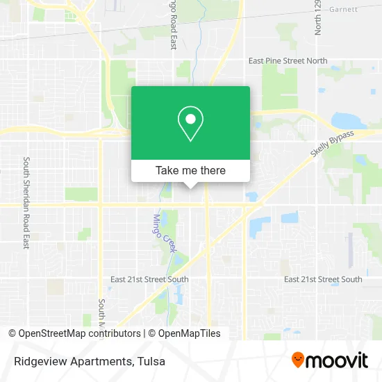 Ridgeview Apartments map
