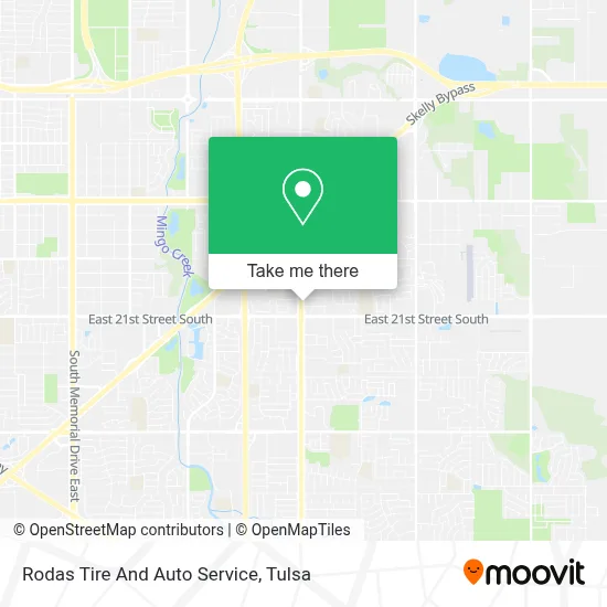 Rodas Tire And Auto Service map