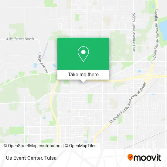 Us Event Center map